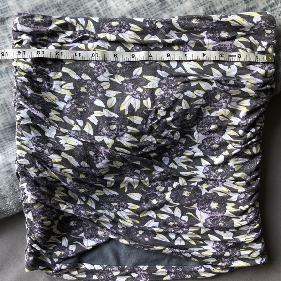 Free People - Floral asymmetrical, wrap skirt - Picture 5 of 5